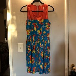 Floral dress . Tag attached. Never been used.